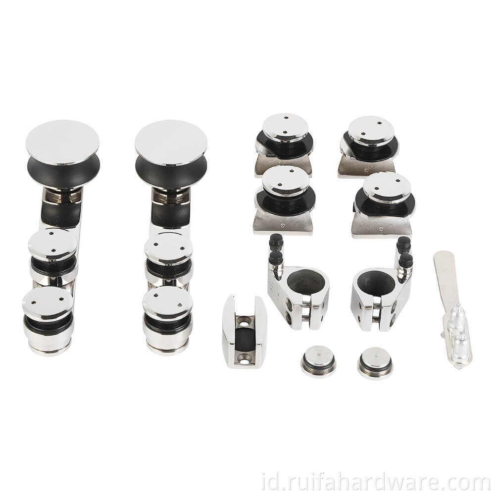 Rol pintu geser kaca shower (8) Shower Glass Sliding Door Rollers (8)